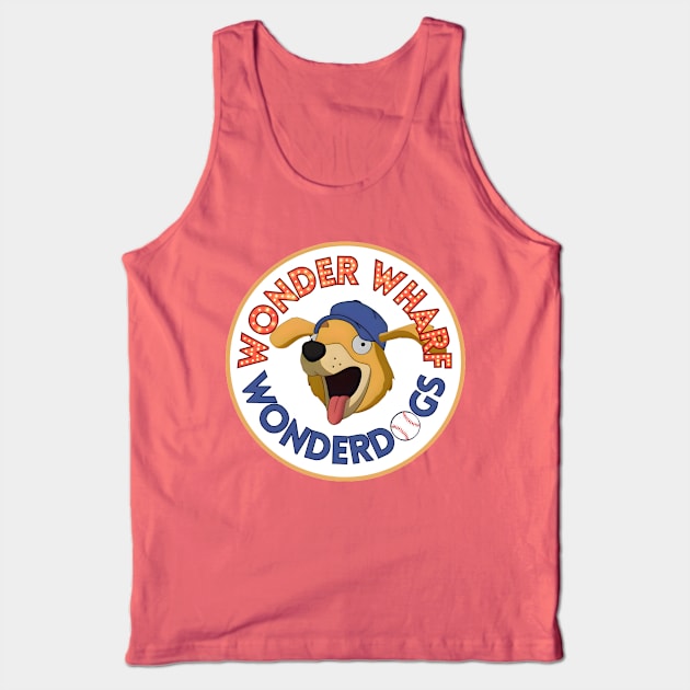 Wonder Wharf Wonderdogs Tank Top by Kary Pearson